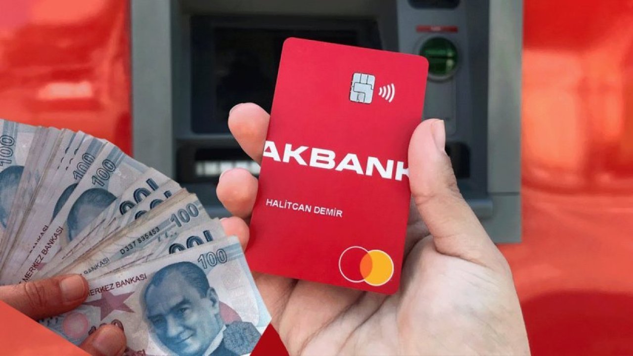 Akbank Kartınız Varsa 65.000 TL Anında Ödeme
